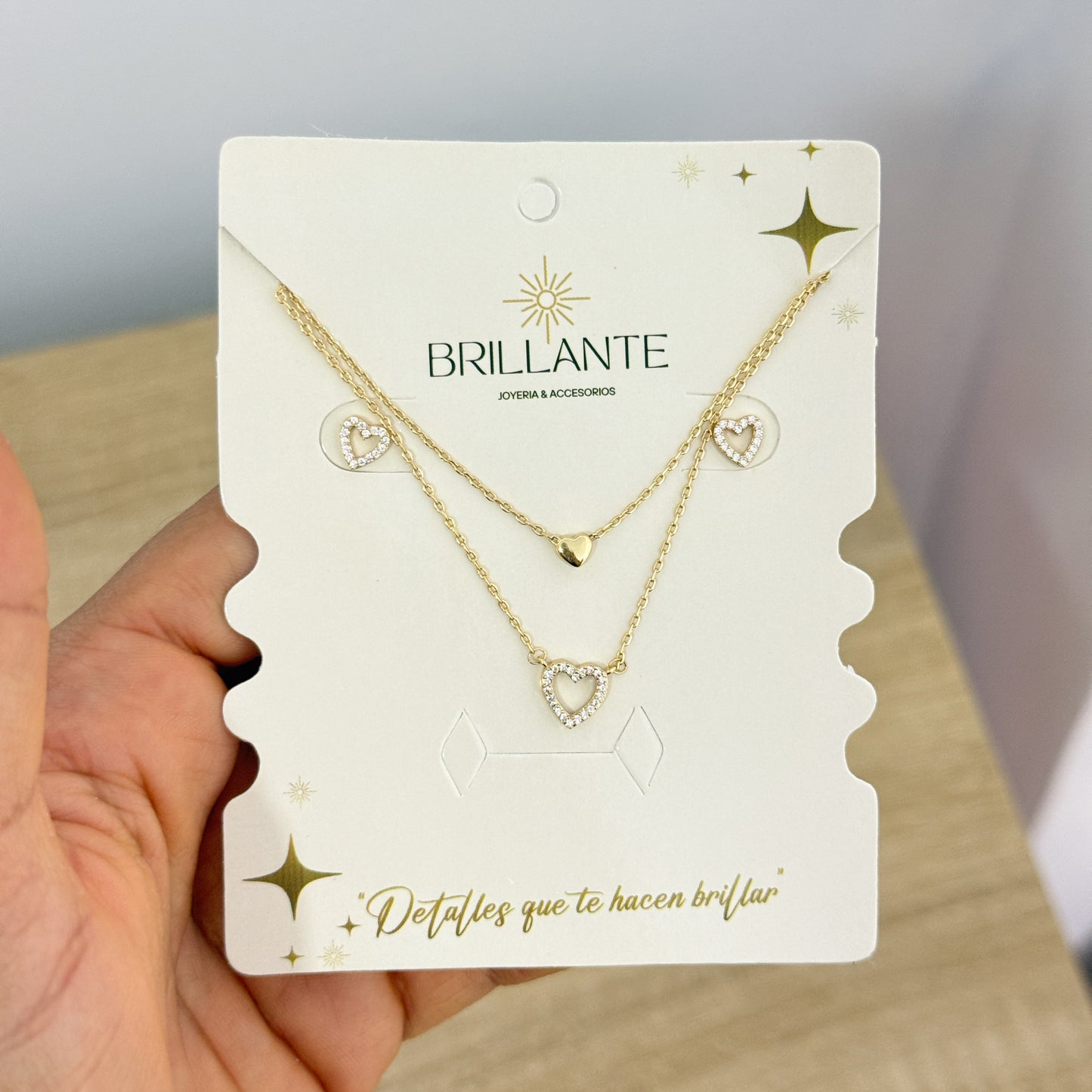 DUO DE CADENAS CORAZÓN
