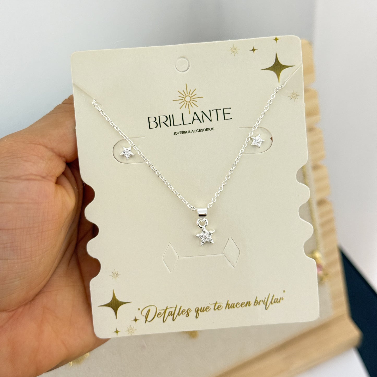 SETS ESTRELLA PLATEADO