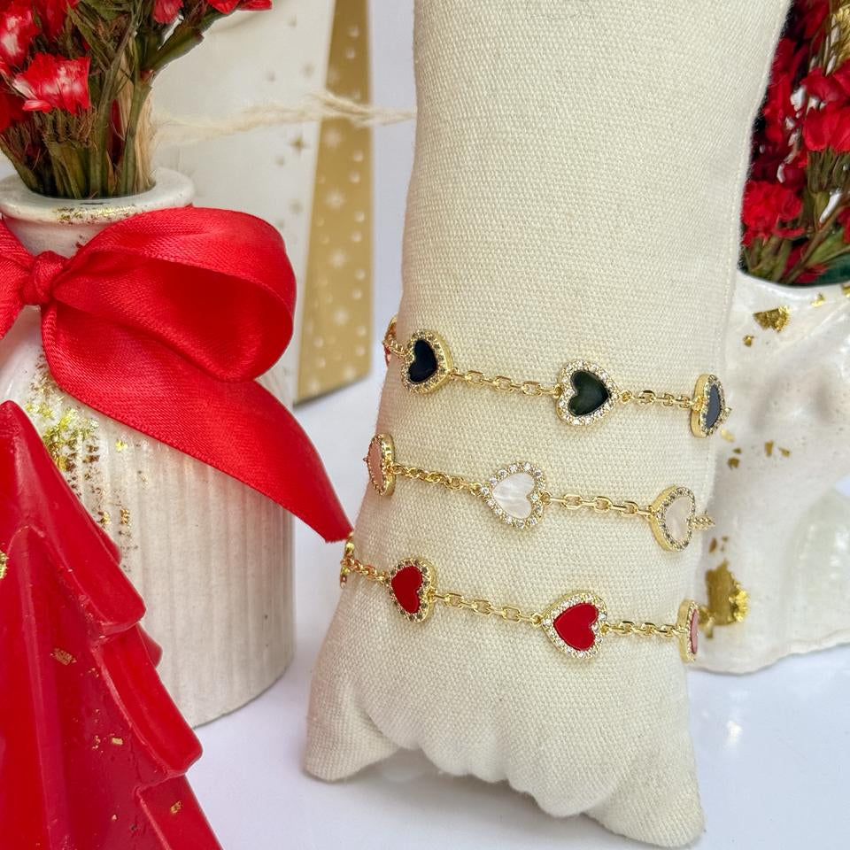 PULSERA CORAZONES
