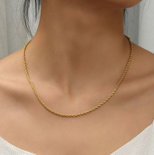 CADENA LAZO DORADO