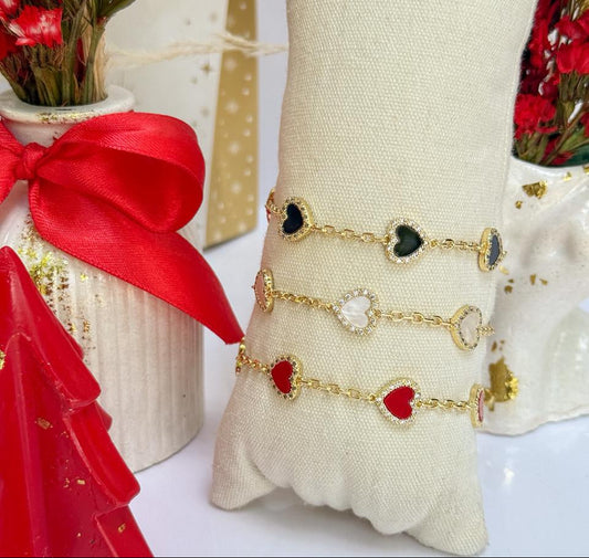 PULSERA CORAZONES