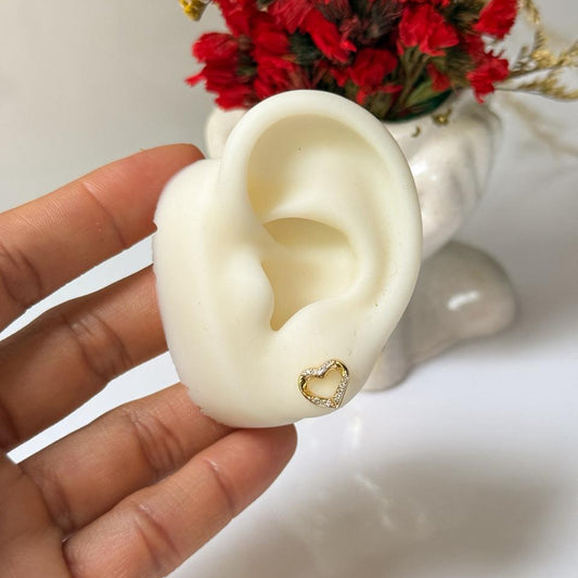 ARETES CORAZÓN PEQUEÑO
