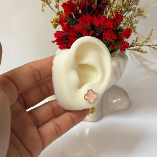 ARETE TREBOL ROSA